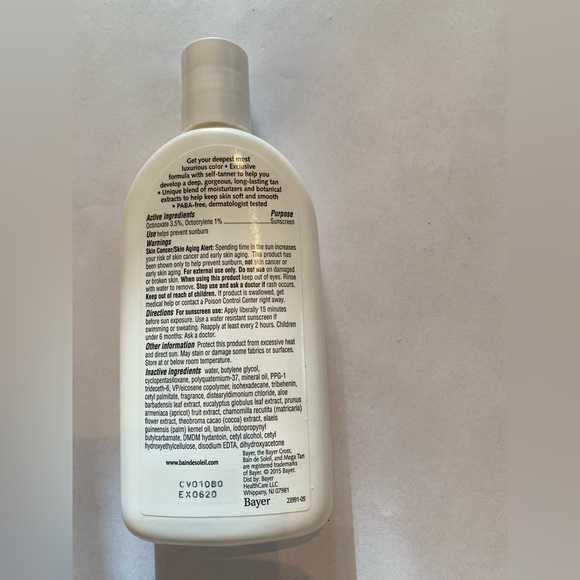 Bain de Soleil Mega Tan sunscreen SPF4 - Picture 4 of 4